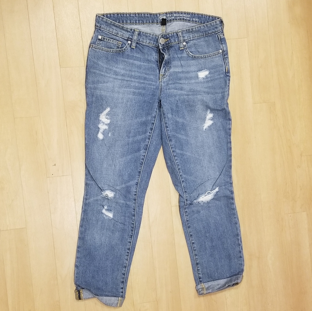 GAP sexy boyfriend fit jean's